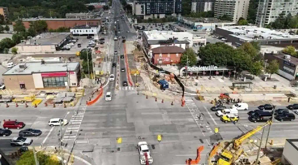 major mississauga intersection to be partially closed for longer duration.