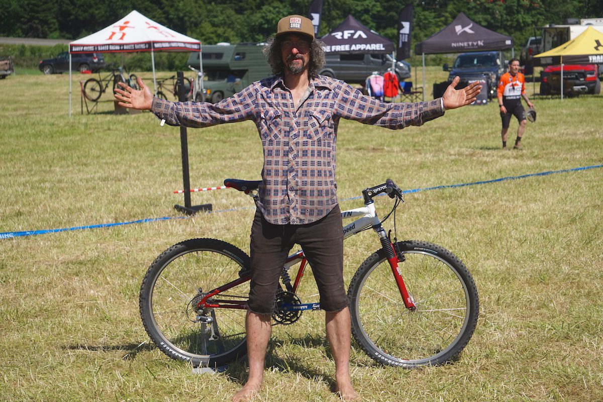 Dylan Tremblay tours his classic bike pop-up mini-museum