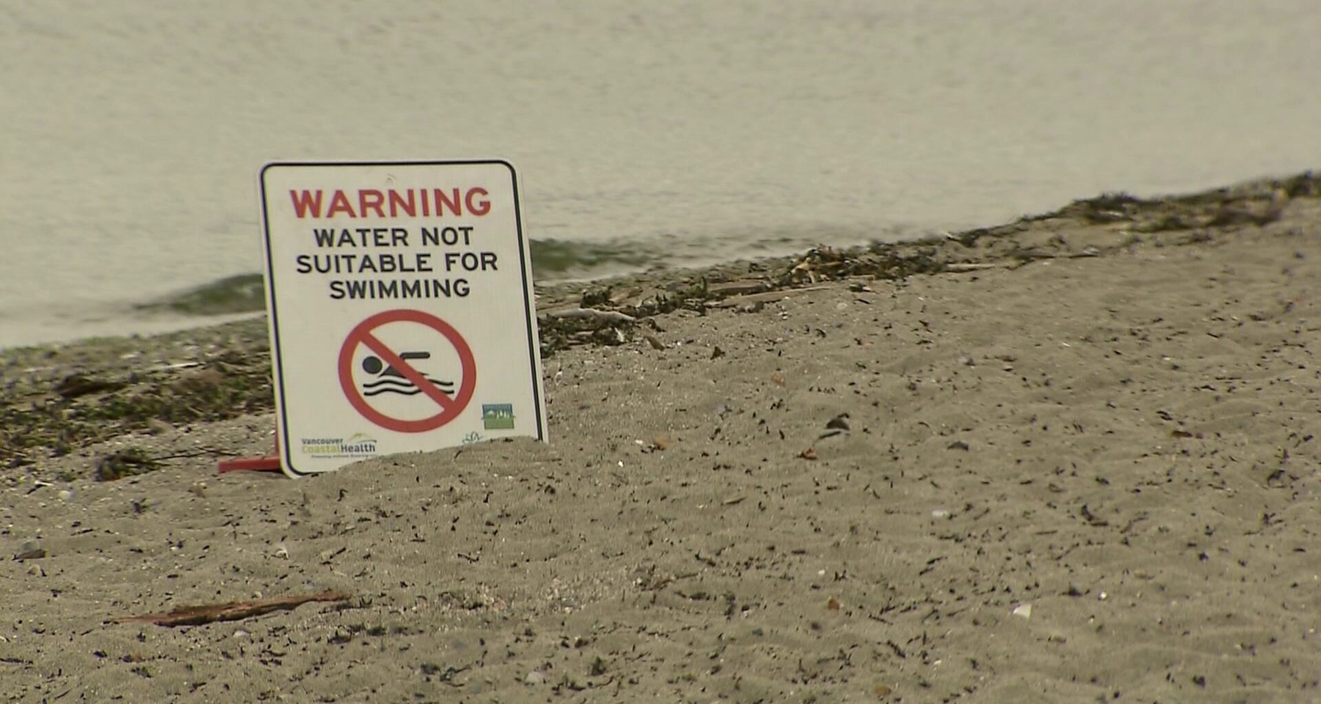 Sunset Beach closed for swimming