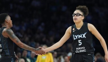 Olivia Miles sets WNBA rookie mark with 24 first-half points as Minnesota Lynx beat Los Angeles Sparks