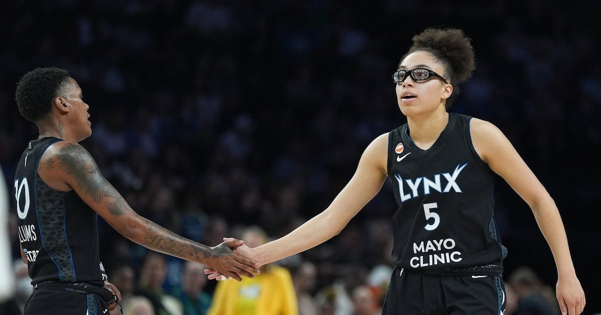Olivia Miles sets WNBA rookie mark with 24 first-half points as Minnesota Lynx beat Los Angeles Sparks