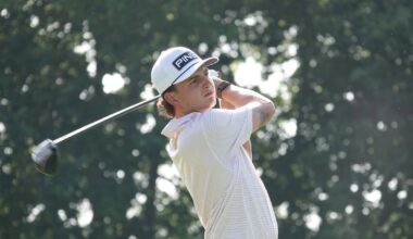 Harry Lord leading by two as third round of Kansas Wichita Open suspended for darkness