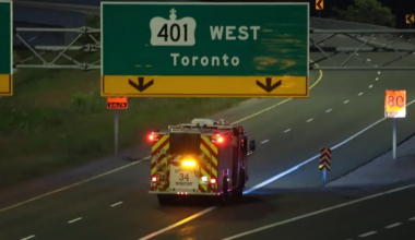 Highway 412 crash: Man, 24, dead after crash on ramp to 401