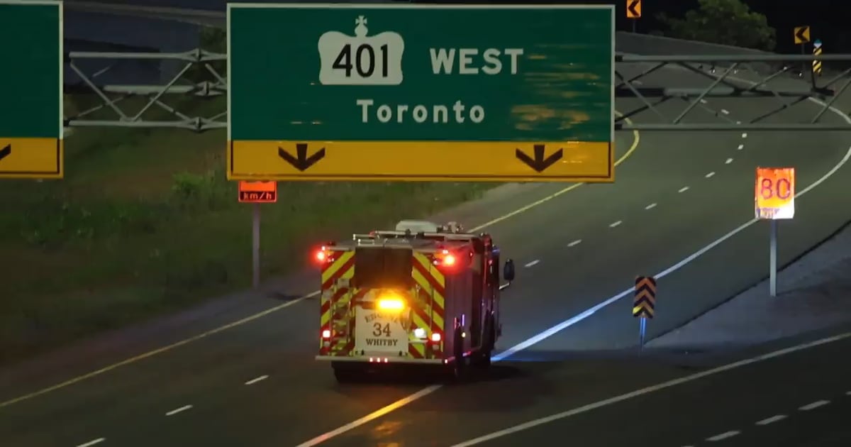 Highway 412 crash: Man, 24, dead after crash on ramp to 401
