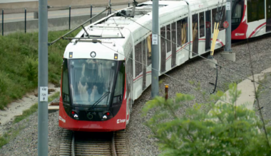 Platforms reopen on O-Train Line 1 but trains running slowy after damage found on overhead wires - CTV News