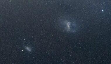 Trouble near the Milky Way: The Large Magellanic Cloud is ripping its smaller neighbor galaxy apart