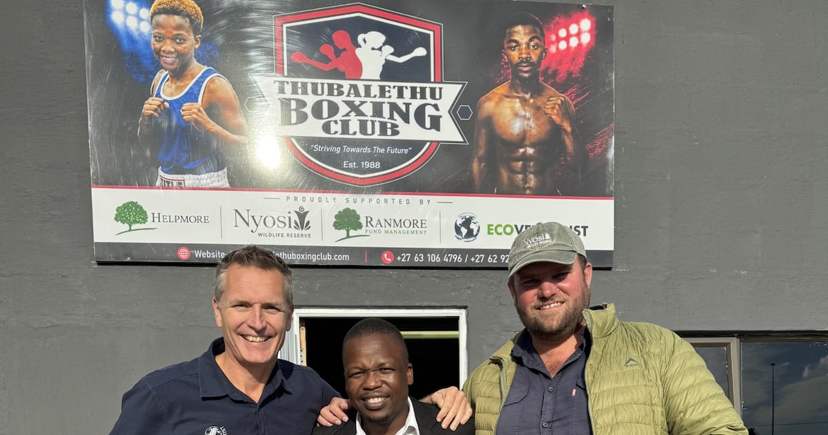 Boxing club receives upgrade through relationship with Kariega reserve