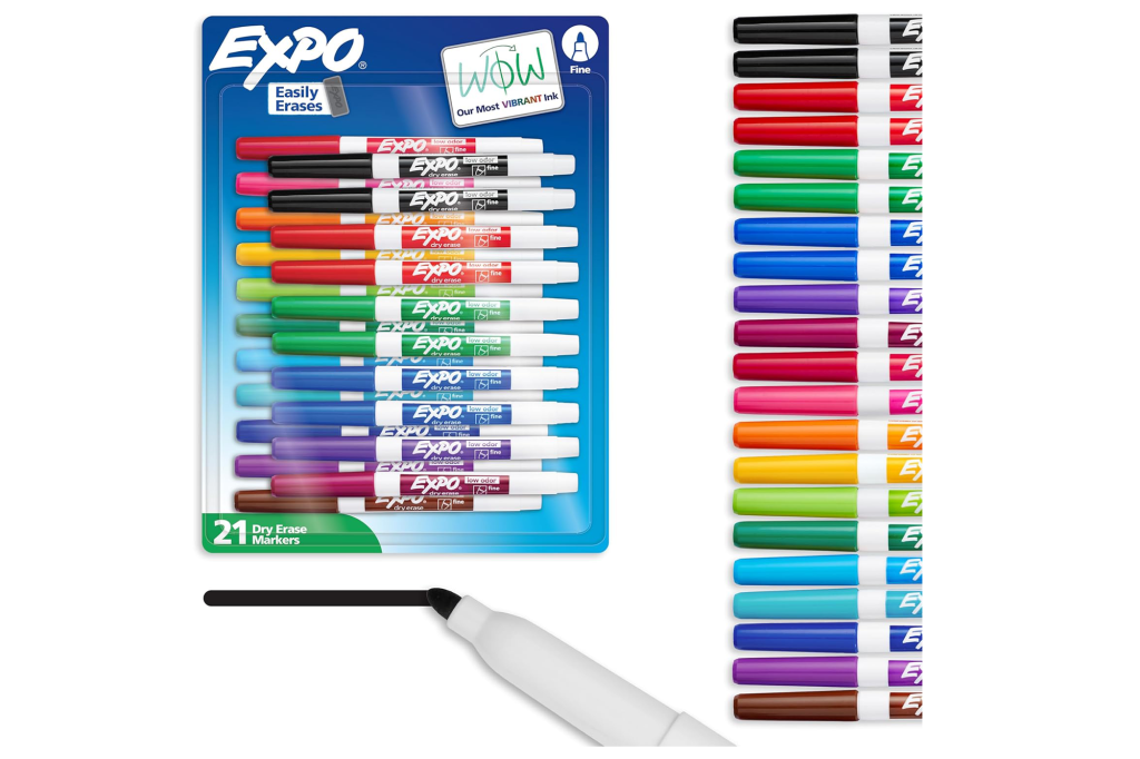 EXPO Dry Erase Markers (21-Count)
