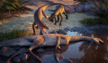 Eosphorosuchus Lacrimos Is Disturbed by Hesperosuchus Agilis