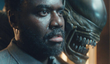 Babou Ceesay with the Xenomorph in Alien: Earth