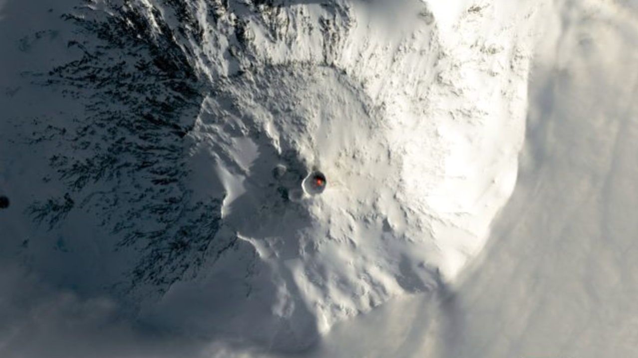 There's a Volcano in Antarctica Spewing Gold Crystals Into The Atmosphere : ScienceAlert