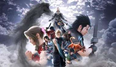 The key art for Final Fantasy VII Revelation.