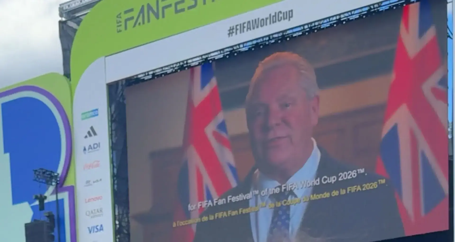 Canada vs. Bosnia: Doug Ford booed at FIFA Fan Fest in Toronto- NOW Toronto