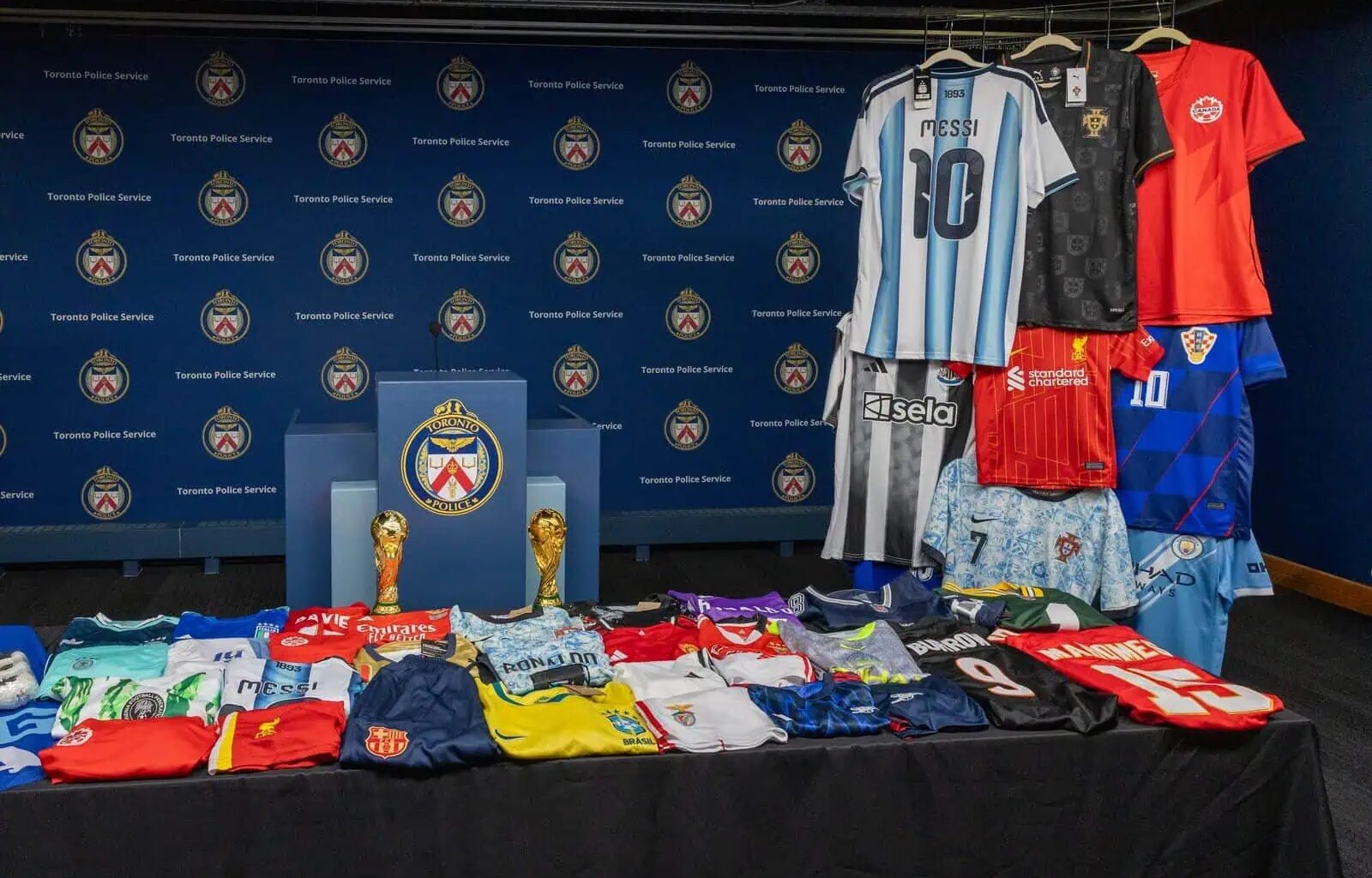 fake soccer jersey sales leads to arrest of mississauga man in ontario.
