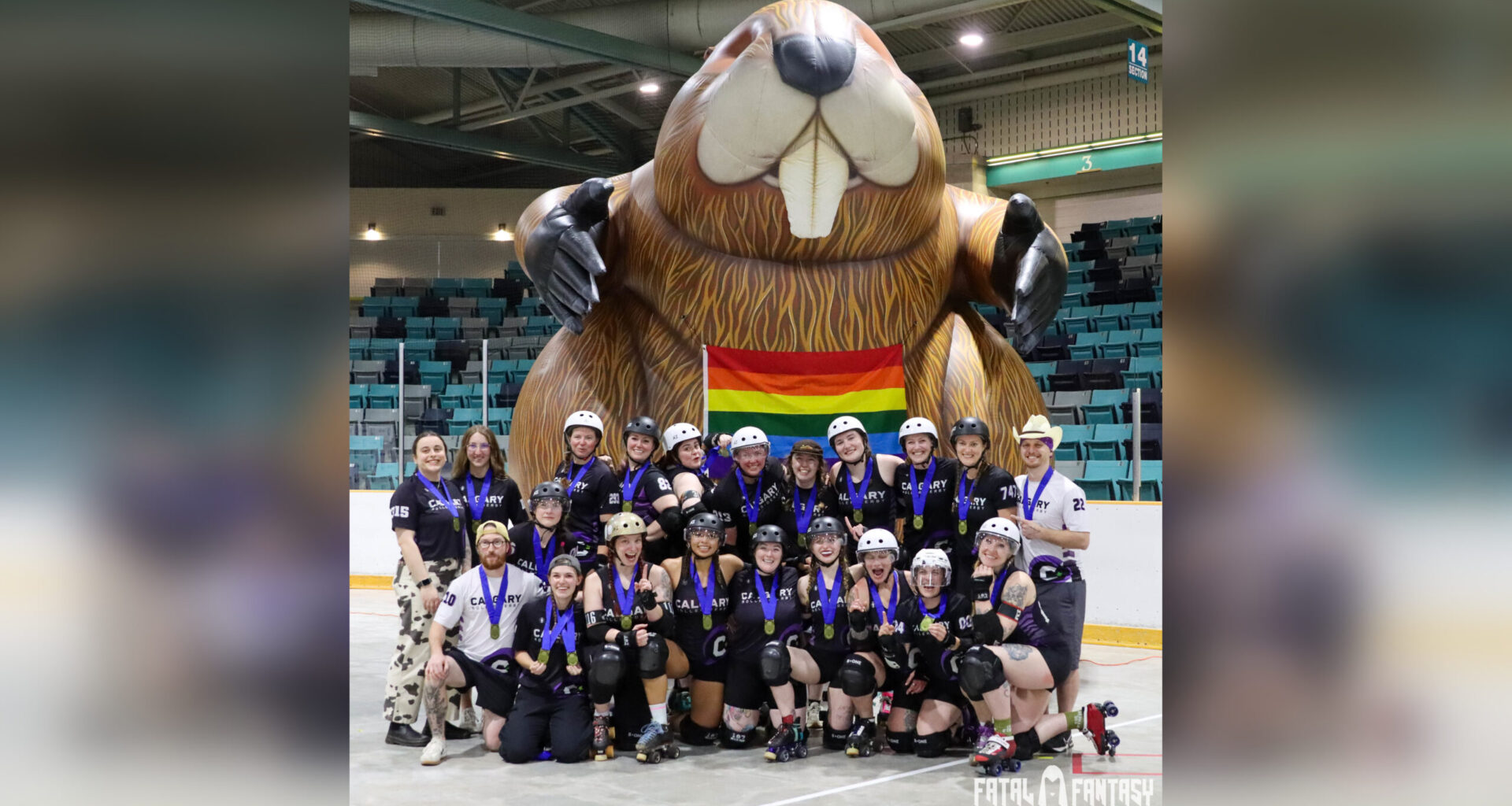Calgary All-Stars wins roller derby gold against favourite Montreal