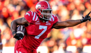Calgary Stampeders sit out Jaylon Hutchings, Folarin Orimolade against Winnipeg