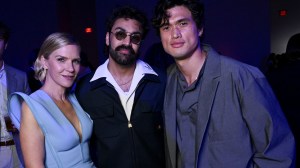 Rhea Seehorn, Saagar Shaikh and Charles Melton at IndieWire TV Honors 2026 held at Nya Studios West on June 04, 2026 in Los Angeles, California.