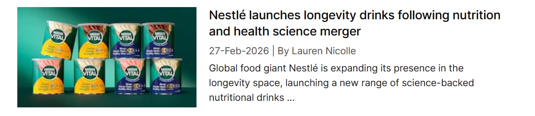 Nestlé story