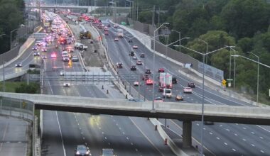 QEW collision sends 3 to hospital: Toronto paramedics