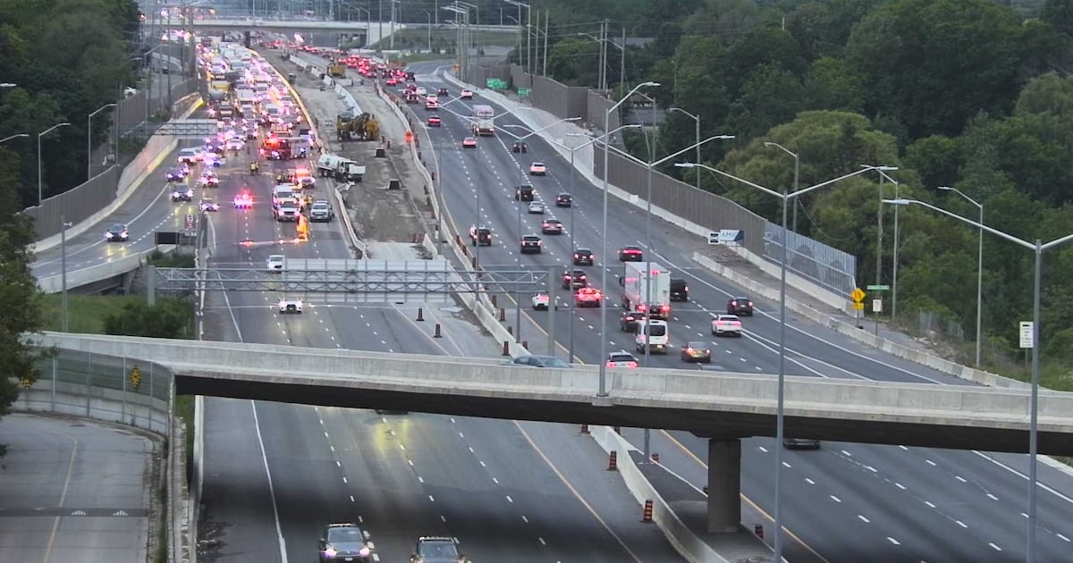 QEW collision sends 3 to hospital: Toronto paramedics