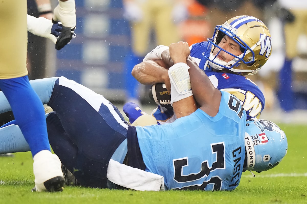 Linebacker Aaron Casey among Argonauts final cuts