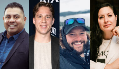 Gabriel Medina, Jake Bailey, Jonathan DuBois and Kate Kroll