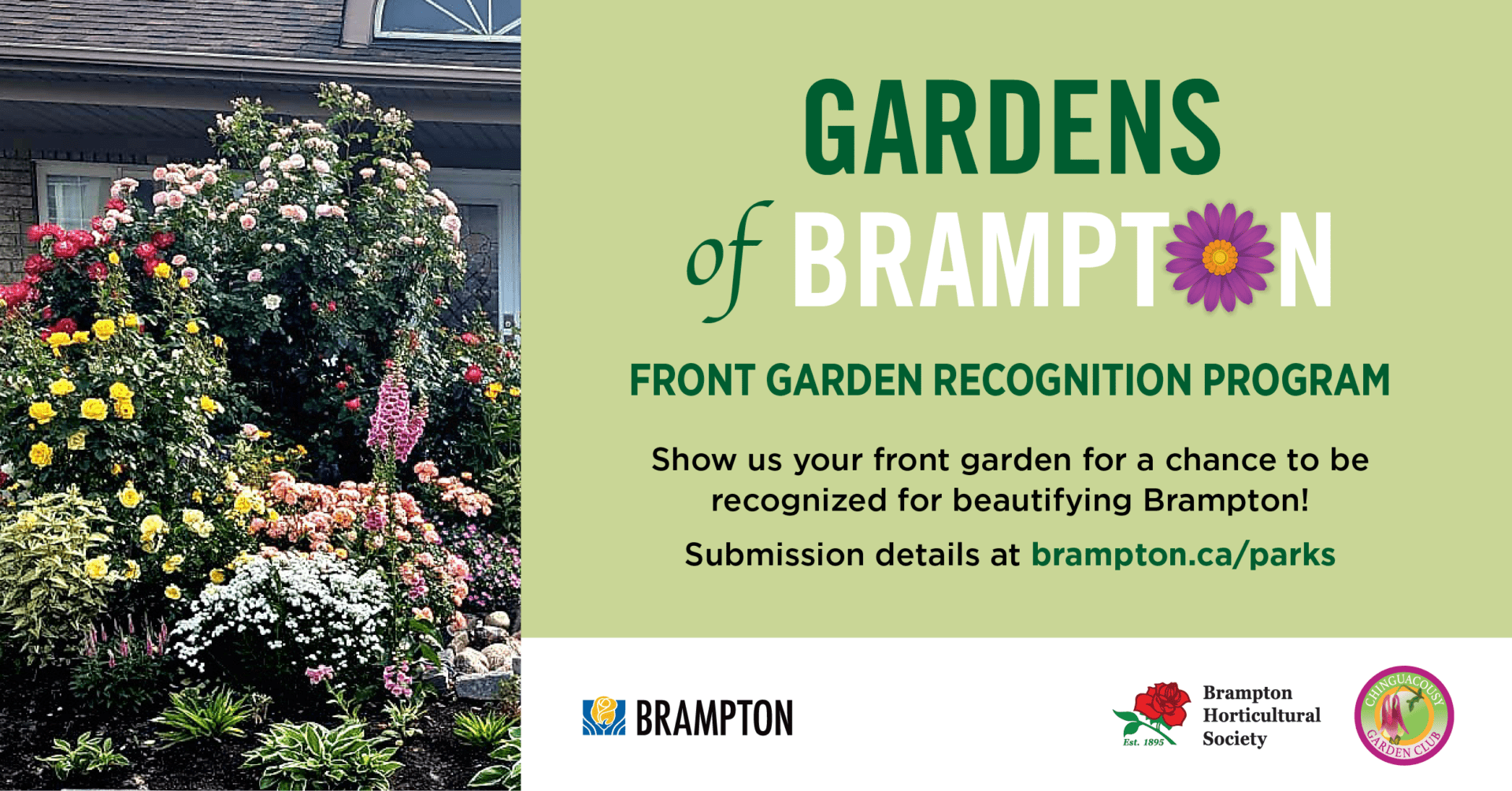 Brampton front gardens take centre stage in annual recognition program