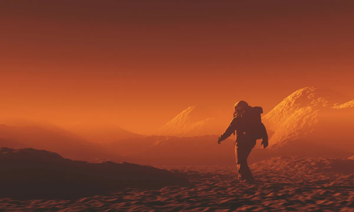 Could humans survive the journey to Mars? Credit: Cokada / Getty Images