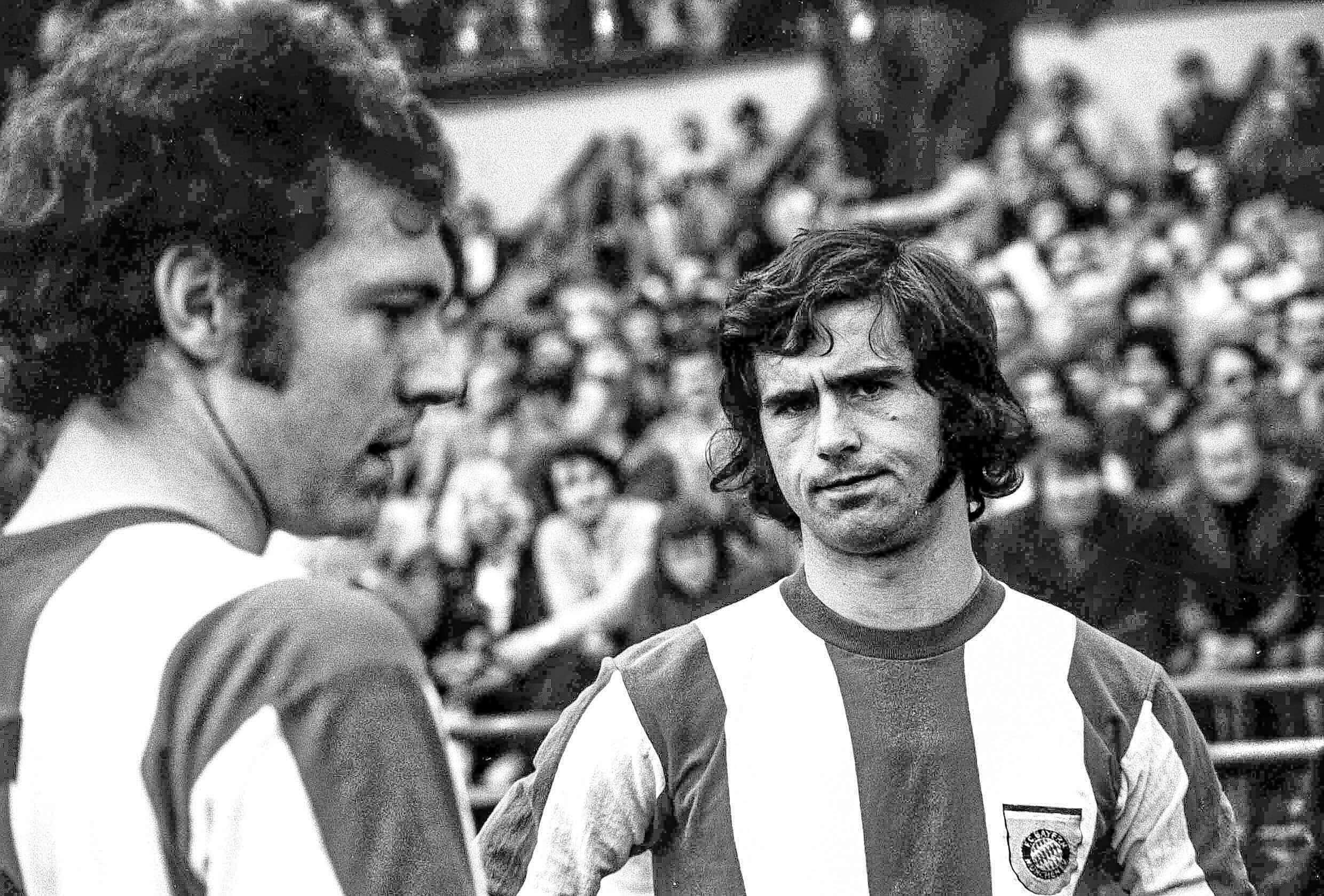 Franz Beckenbauer and Gerd Müller