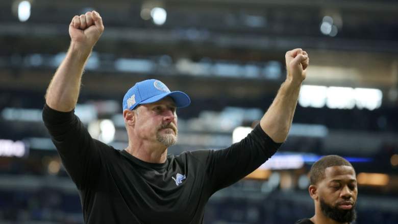Dan Campbell of the Detroit Lions.