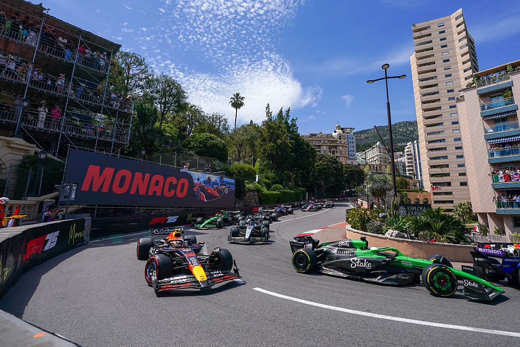 Nico Hulkenberg of Germany drives the (27) Stake F1 Team Kick Sauber C45 Ferrari during the Formula 1 TAG Heuer Gran Premio di Monaco 2025 at Circuit de Monaco in Monaco on May 25, 2025. (Photo by Alessio Morgese/NurPhoto via Getty Images)