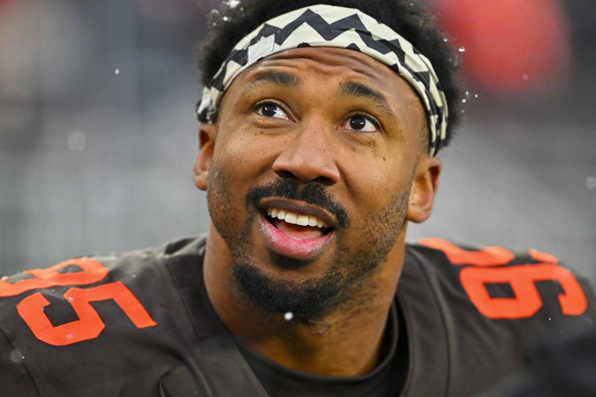 Myles Garrett’s goodbye message to Browns fans: ‘Cleveland made me tougher’