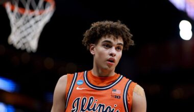 Keaton Wagler’s rise to the NBA Draft was rapid and unexpected, but it hasn’t changed him