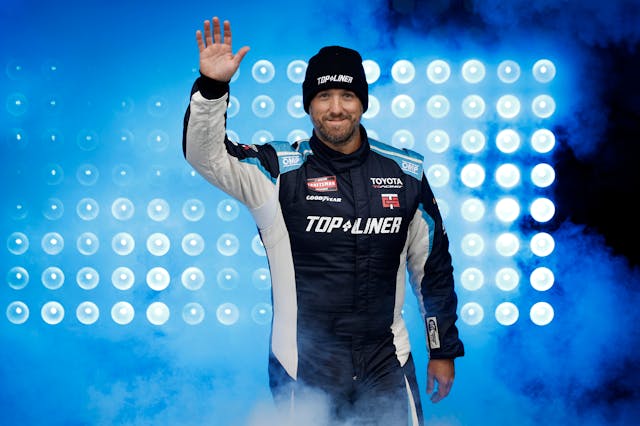 Adam Andretti #5 TopLiner Toyota NASCAR Craftsman Truck Series Bully Hill Vineyards 176 at The Glen at Watkins Glen International on May 08, 2026