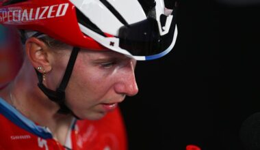Lorena Wiebes after stage one of the 2026 Giro d