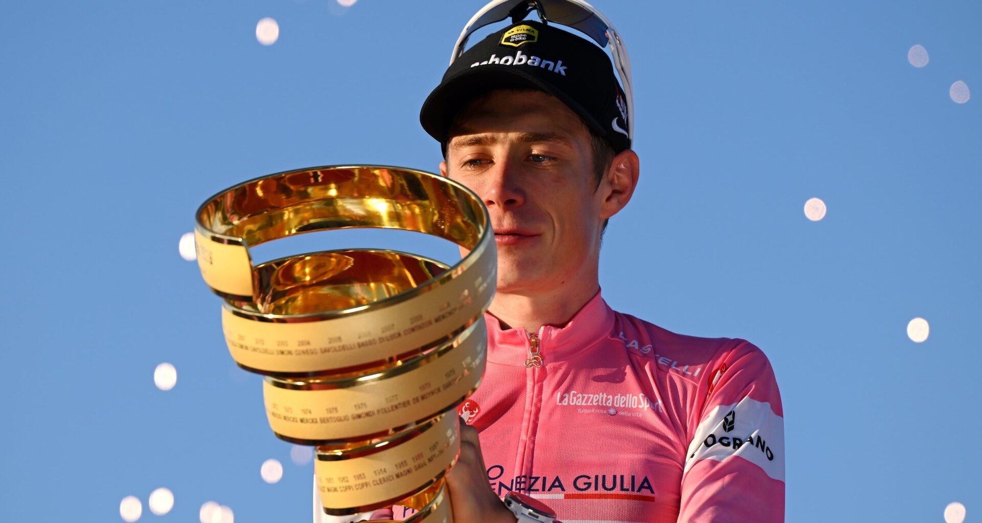 Jonas Vingegaard won the Giro d'Italia in May, and now goes for the Tour (Photo: Dario Belingheri/Getty Images)