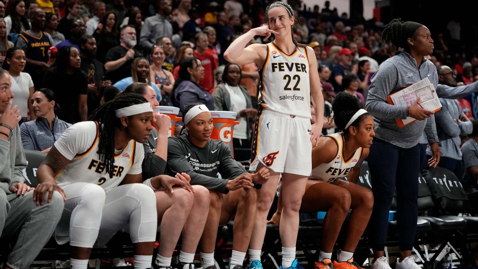 What Caitlin Clark immediately did after her first-ever game-winner is winning WNBA fans’ hearts