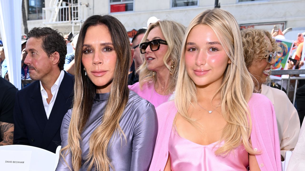 Harper and Victoria Beckham Tap Summer’s Hottest Nail Trend for Mother-Daughter Manis