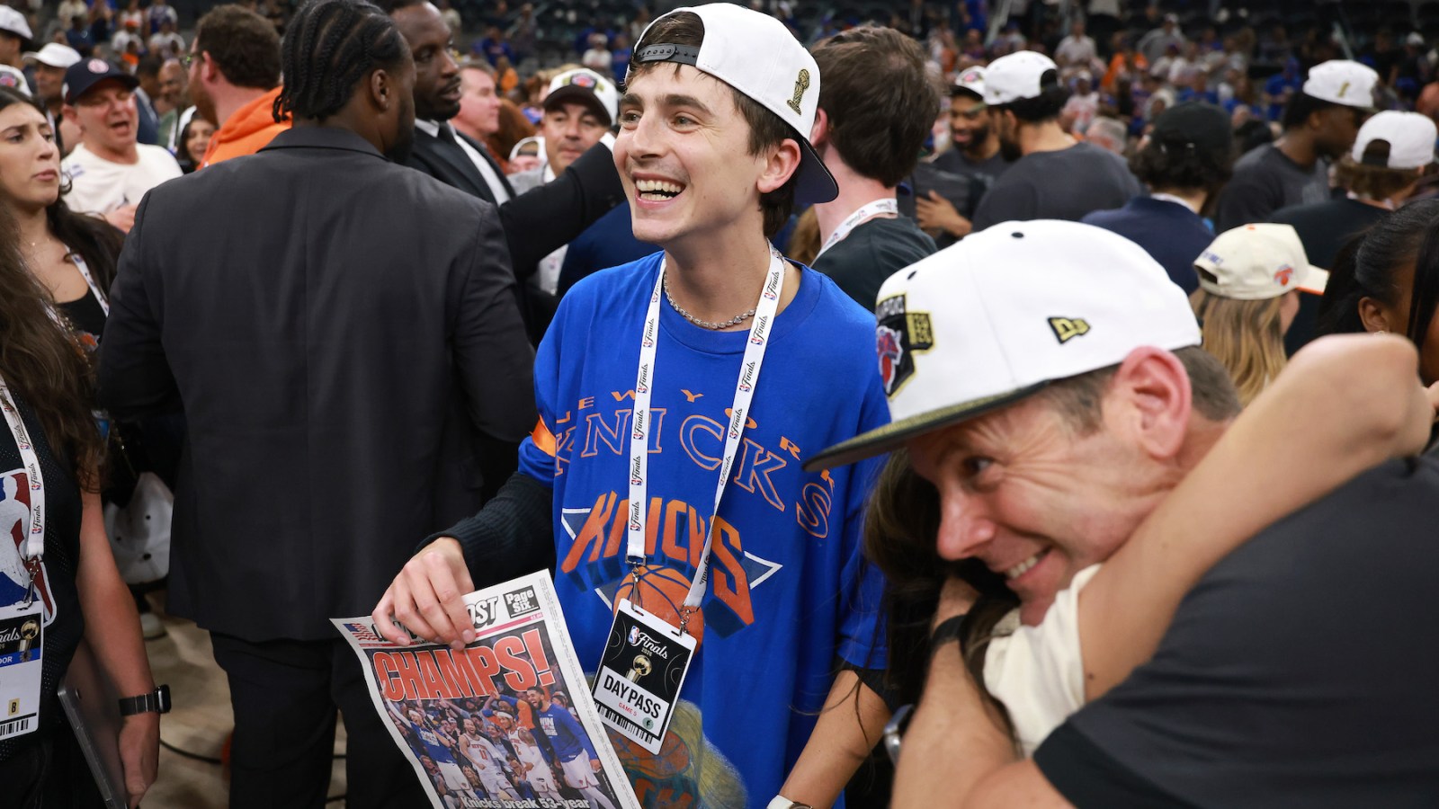 Knicks-Loving Celebrities React to Team's First Title in 53 Years