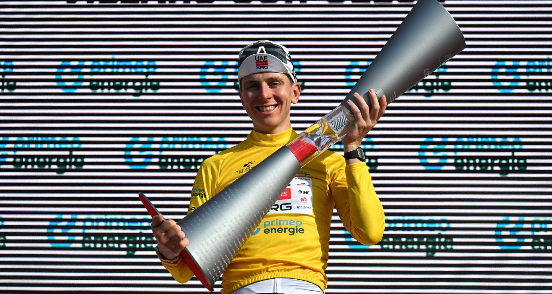 Tadej Pogačar won the Tour de Suisse on Sunday (Photo: Harold Cunningham / AFP)