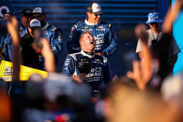 Austin Hill #21 1-800-PACK-RAT Chevrolet NASCAR O'Reilly Auto Parts Series United Rentals Driven to Serve 250 June 20 2026
