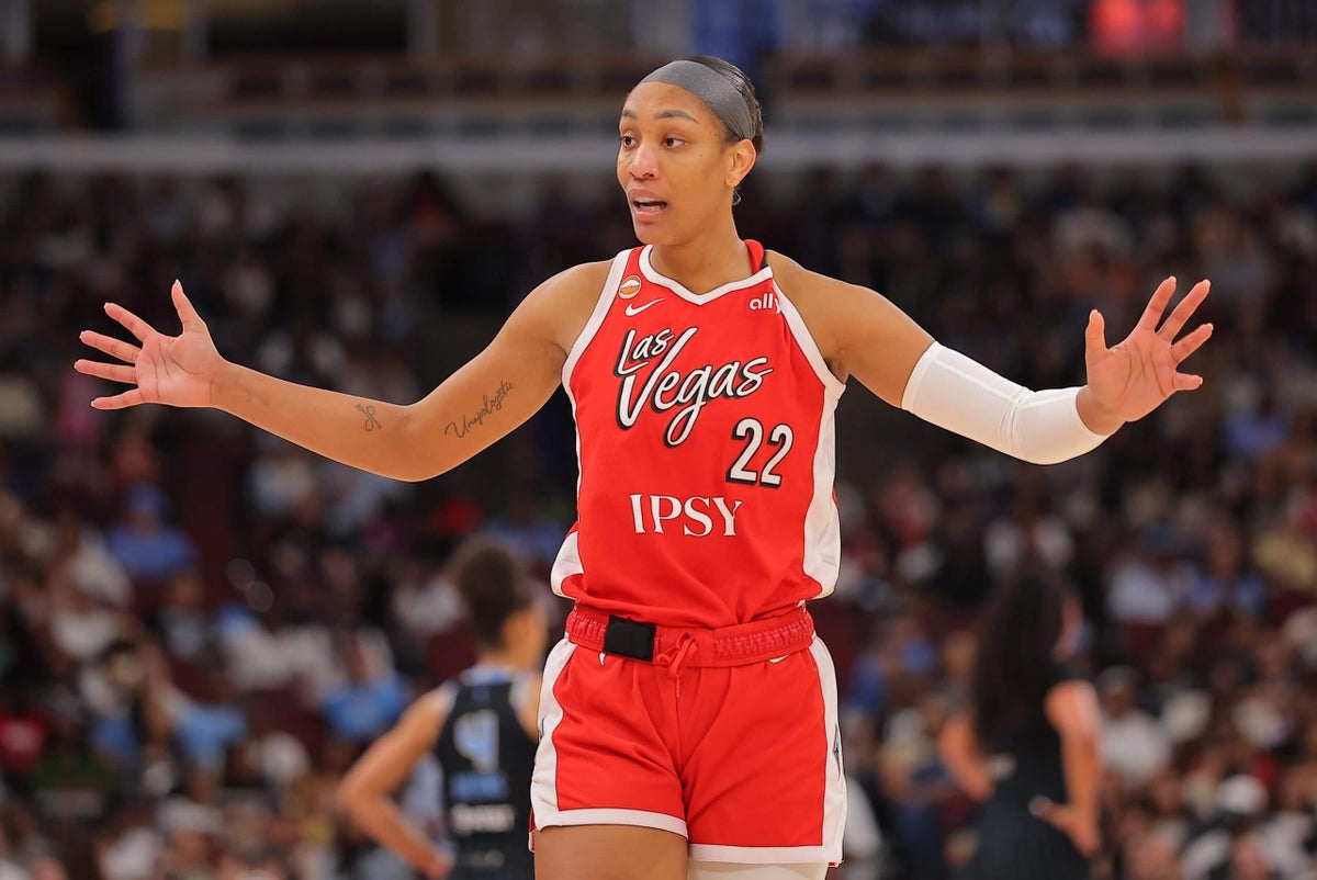 Aces star A’ja Wilson ruled out of Commissioner’s Cup final against Liberty