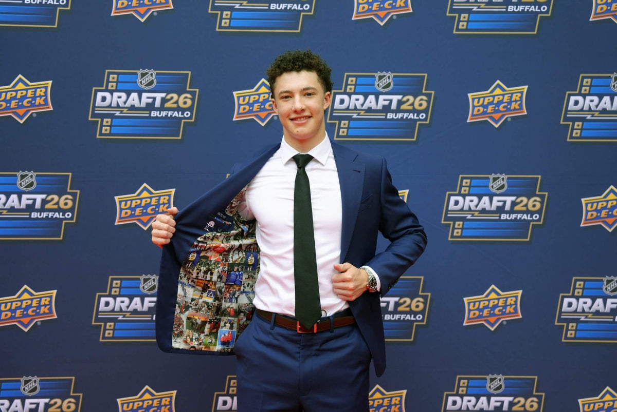 Vancouver Canucks select Caleb Malhotra with No. 3 pick in 2026 NHL Draft