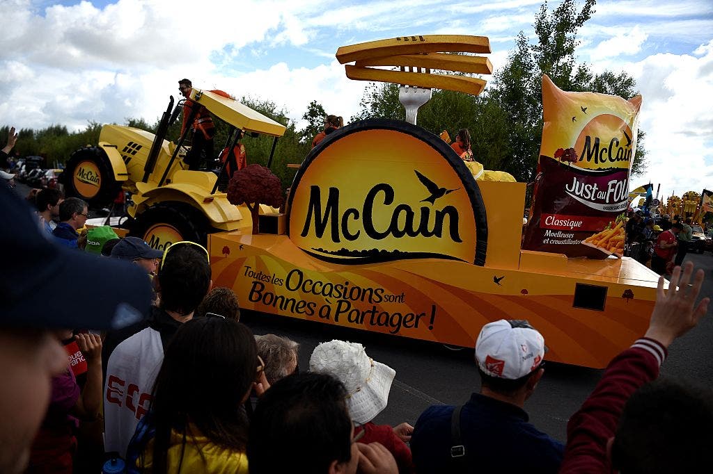 McCain is back at the Tour de France