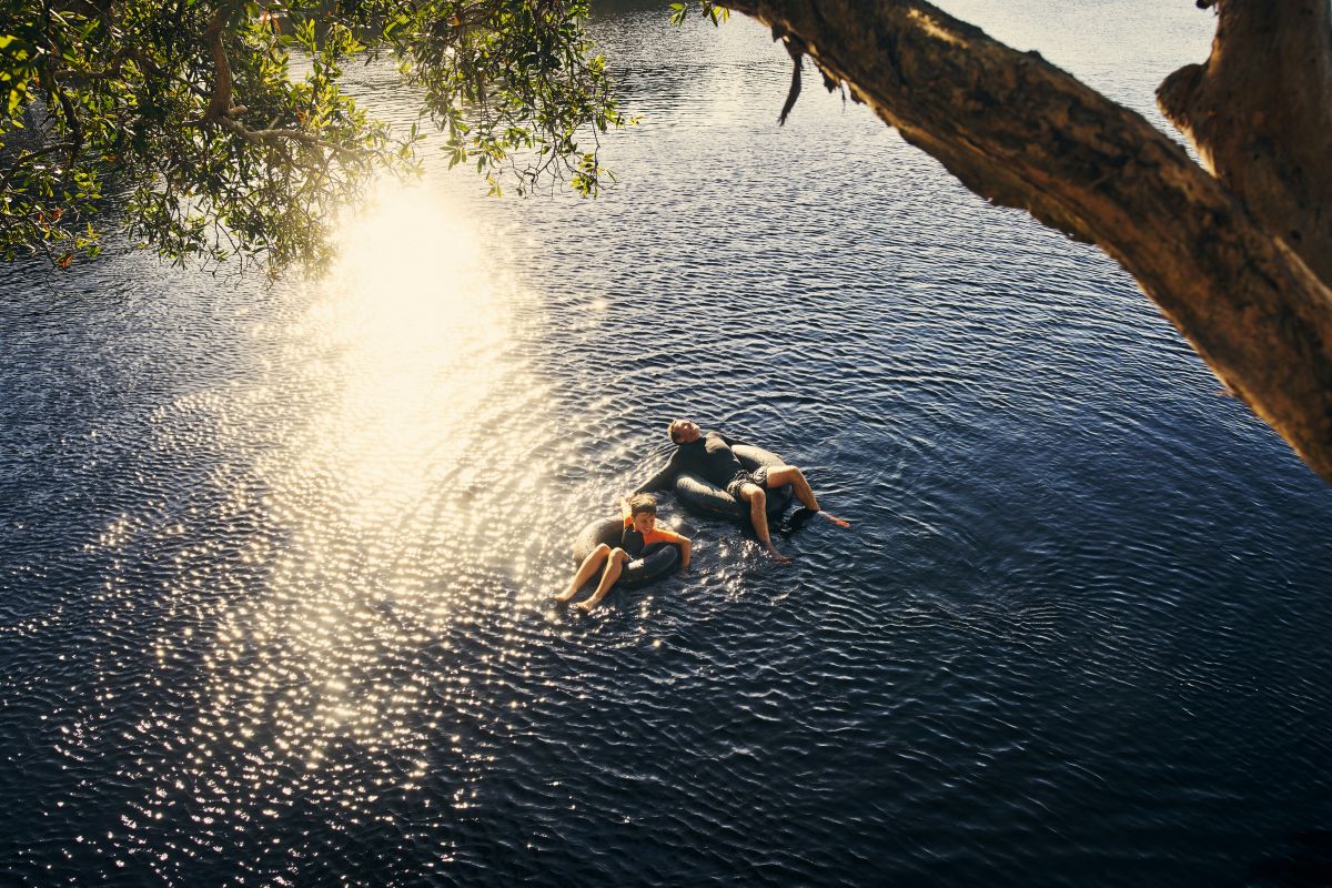 Just 45 minutes from downtown Montreal—this lovely beach is located in the heart of a nature park where you can also go birdwatching this summer