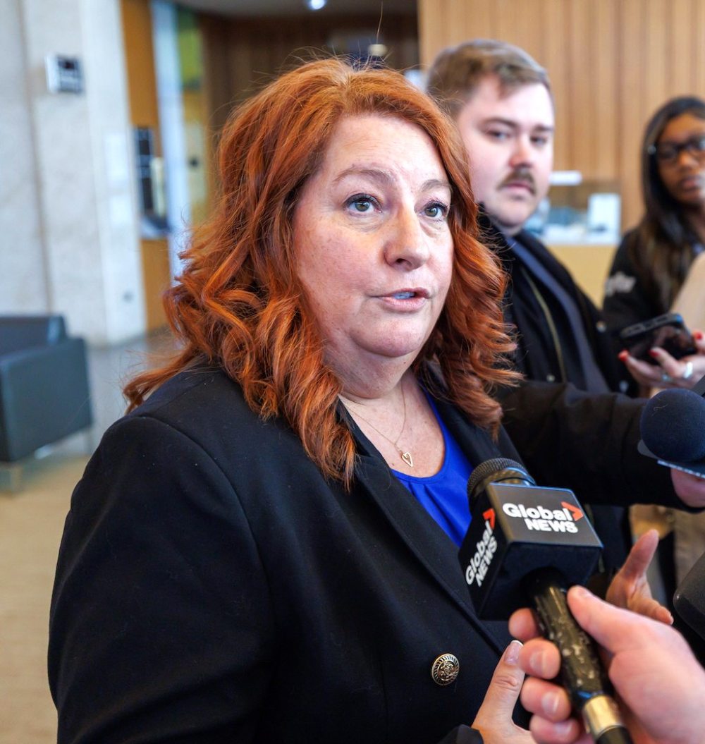MIKE DEAL / FREE PRESS FILES
Coun. Cindy Gilroy (pictured) and Coun. Sherri Rollins are calling for a review of Winnipeg's response to homeless camps on railway-owned land.