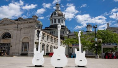 'Play Me Kingston' will see custom-designed guitar sculptures installed in downtown core