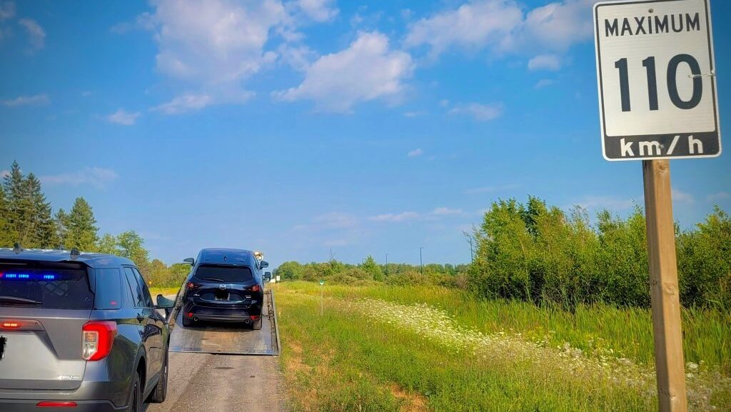 Driver caught going more than double the limit in school zone