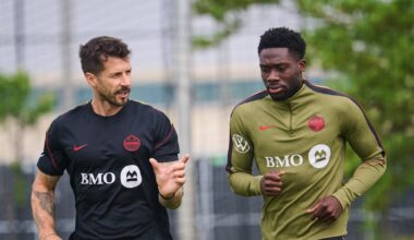 Canada trains in Vancouver ahead of second World Cup match