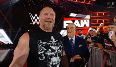 Brock Lesnar returns on WWE Raw